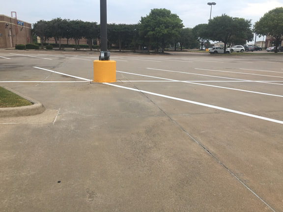 Line striping and pavement marking service in Beaumont, TX